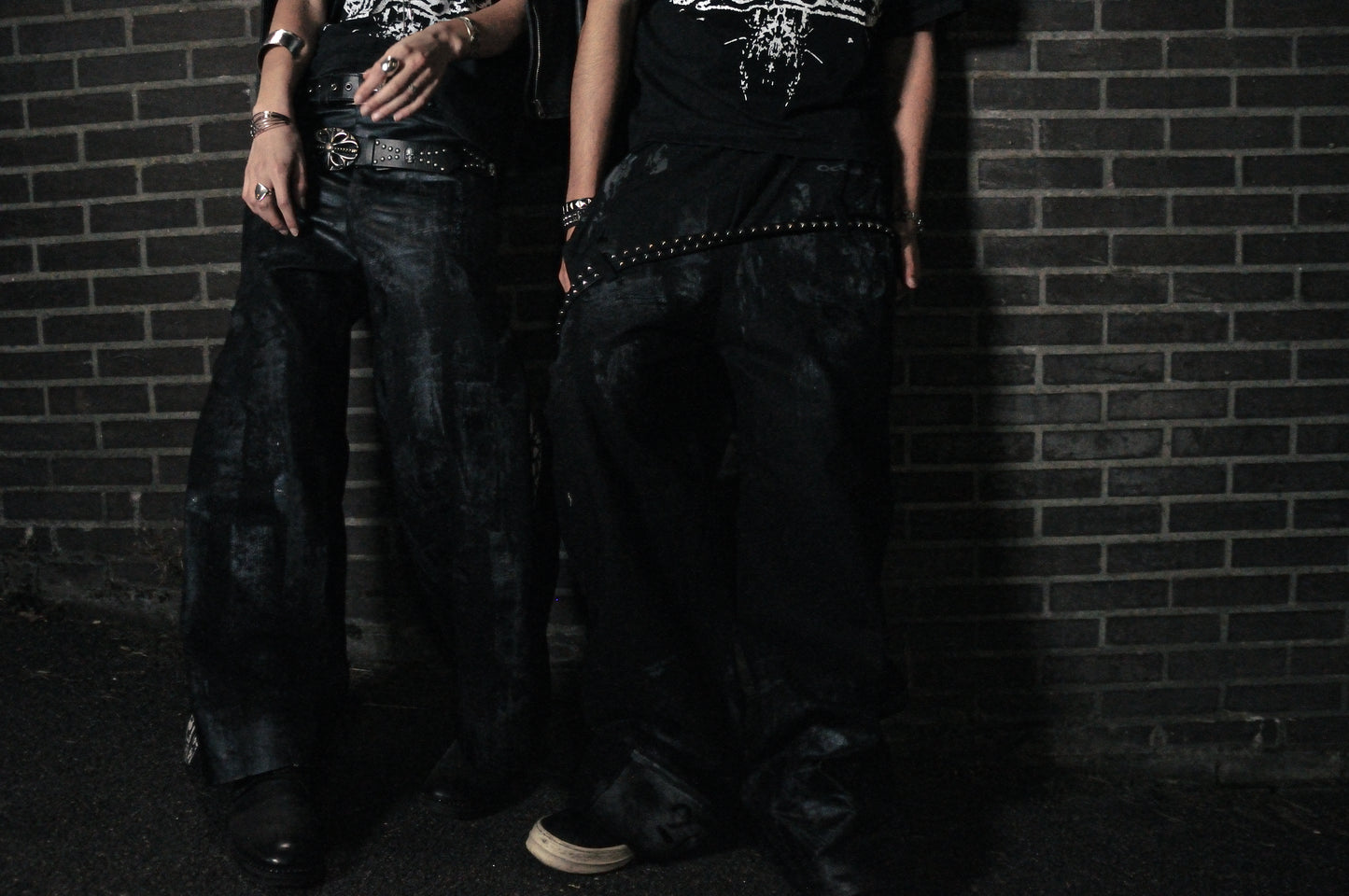 277 by BIBI K x OCTOBER - 'CAIN & ABEL' 1of1 TWIN PAIR