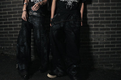 277 by BIBI K x OCTOBER - 'CAIN & ABEL' 1of1 TWIN PAIR